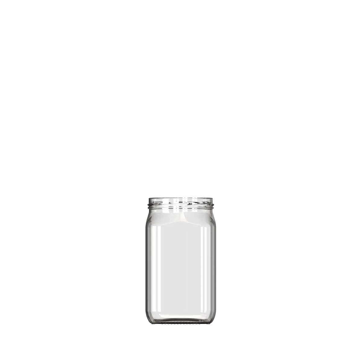 850 ml Kare Kavanoz