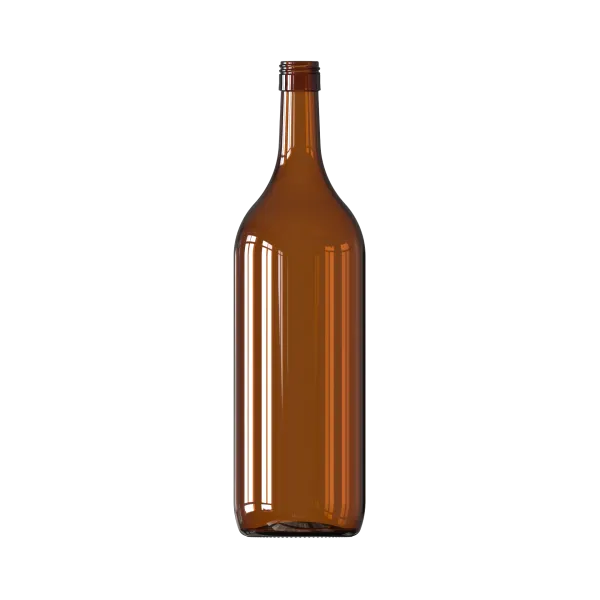 1500 ml Bordo Şarap Şişesi