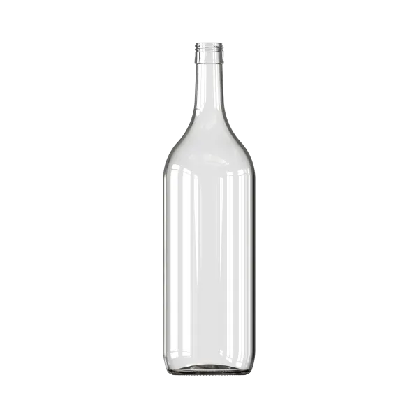 1500 ml Bordo Şarap Şişesi