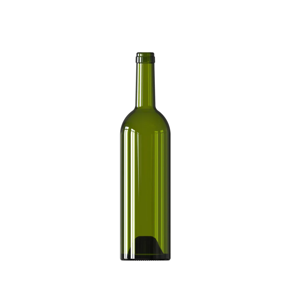 750 ml Bordo Şarap Şişesi