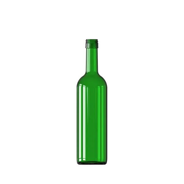 750 ml Bordo Şarap Şişesi