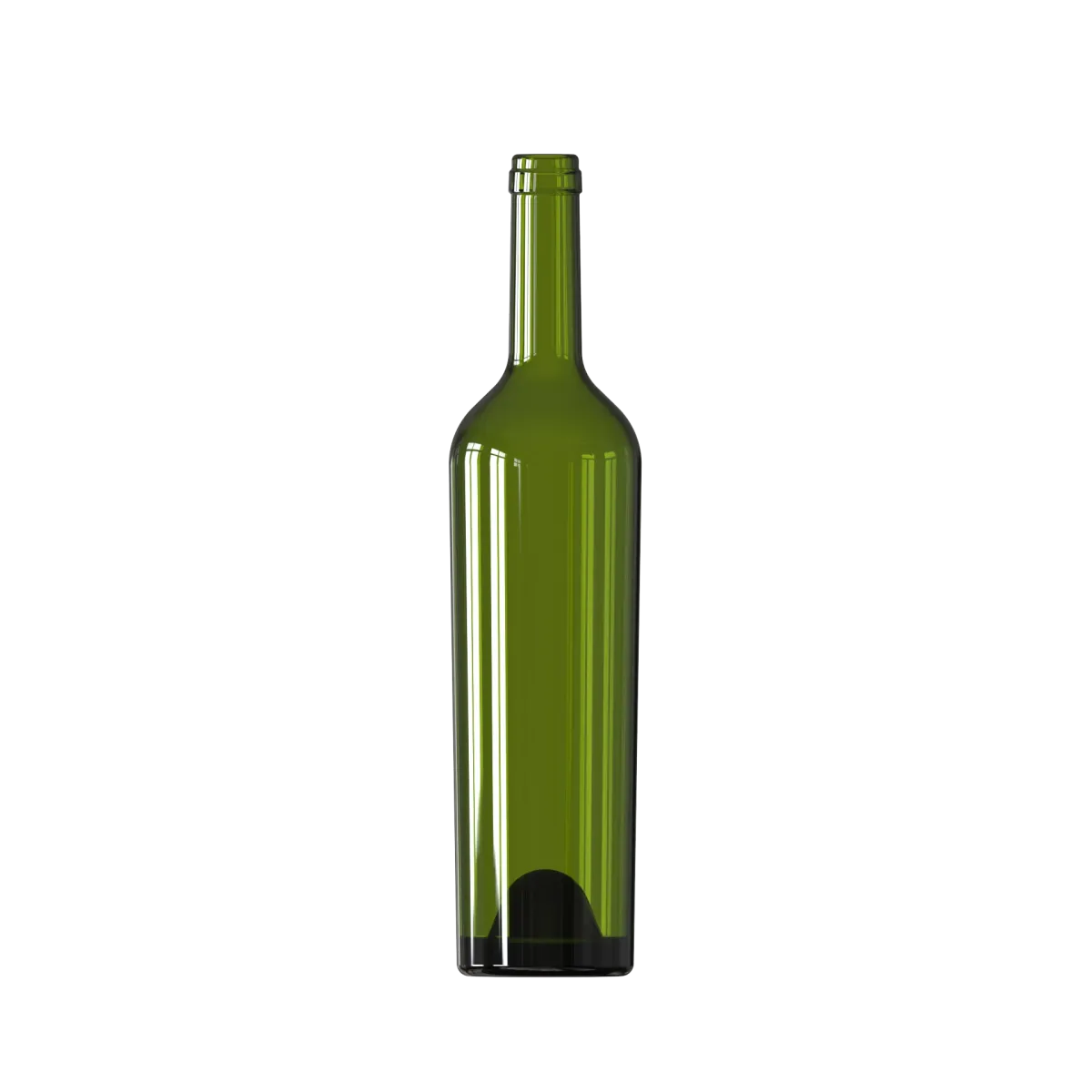 750 ml Konik Şarap Şişesi