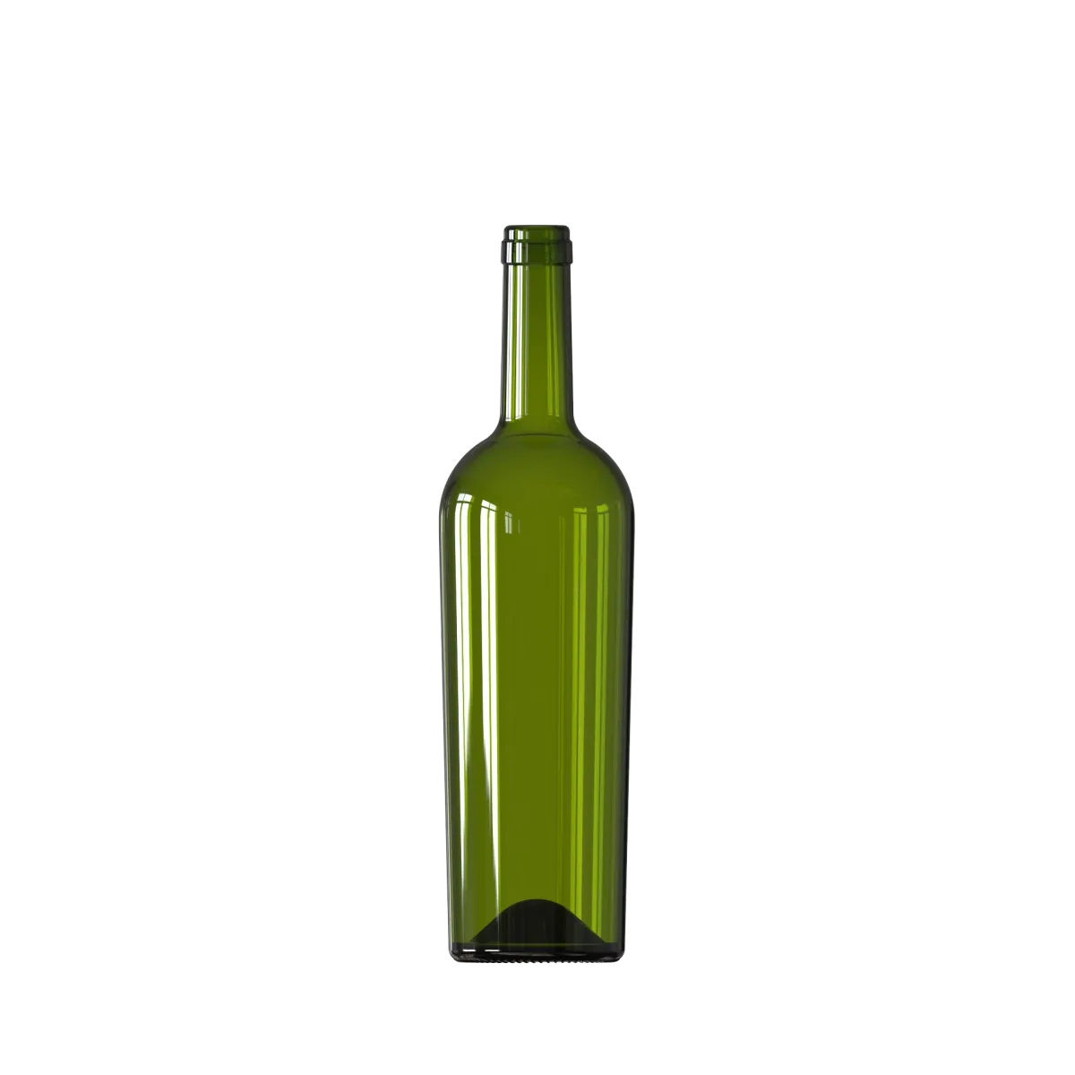 750 ml Konik Şarap Şişesi