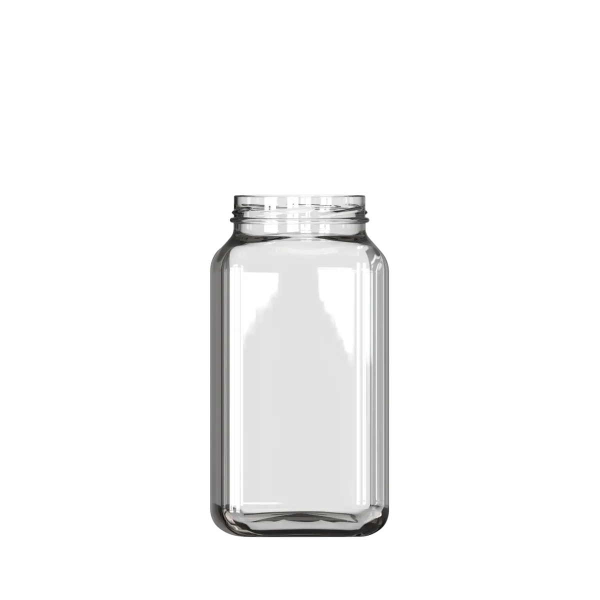 3000 ml Kare Kavanoz